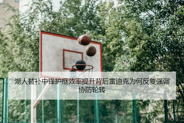 湖人替补中锋护框效率提升背后雷迪克为何反复强调协防轮转